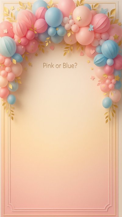 Gender Reveal invitation design genderreveal-88