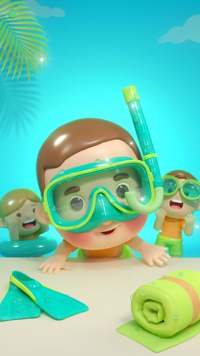Pool Party invitation design pool-106