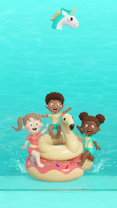 Pool Party invitation design pool-115