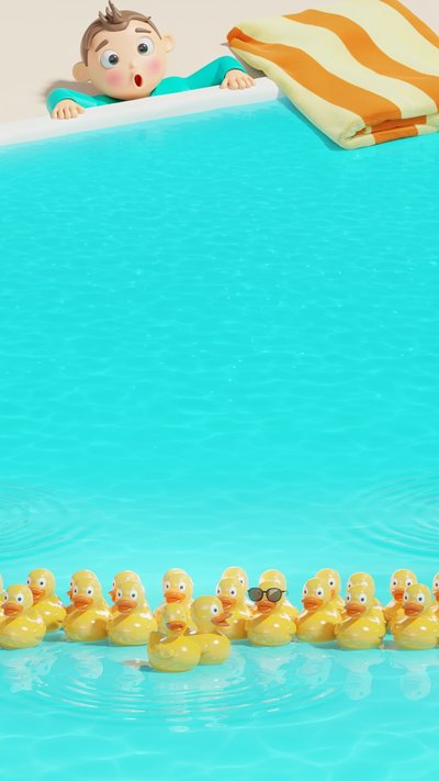 Pool Party invitation design pool-116