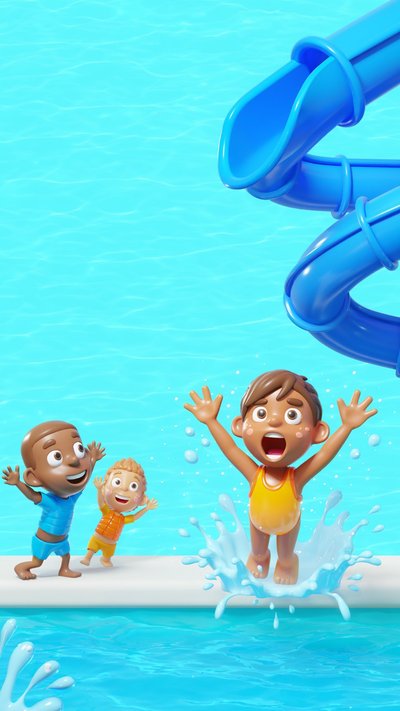 Pool Party invitation design pool-121