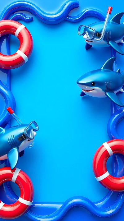 Pool Party invitation design pool-16