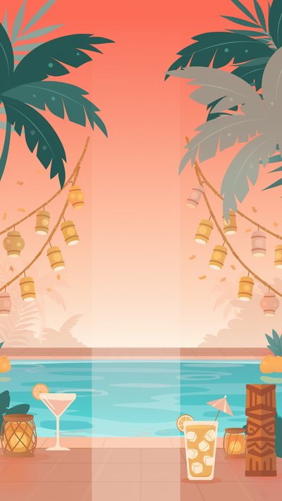 Pool Party invitation design pool-72