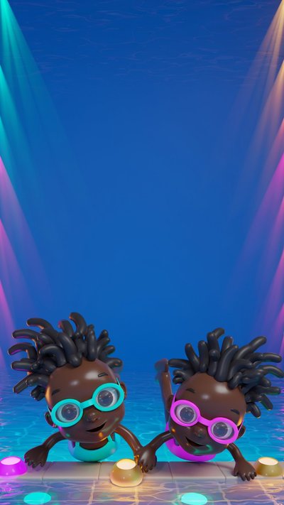 Pool Party invitation design pool-84