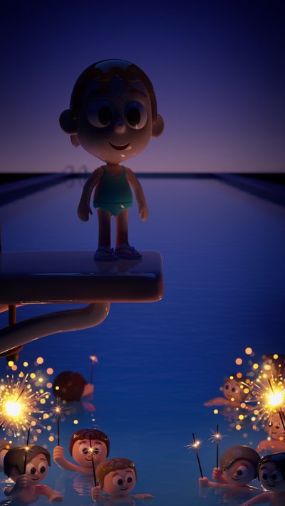Pool Party invitation design pool-87