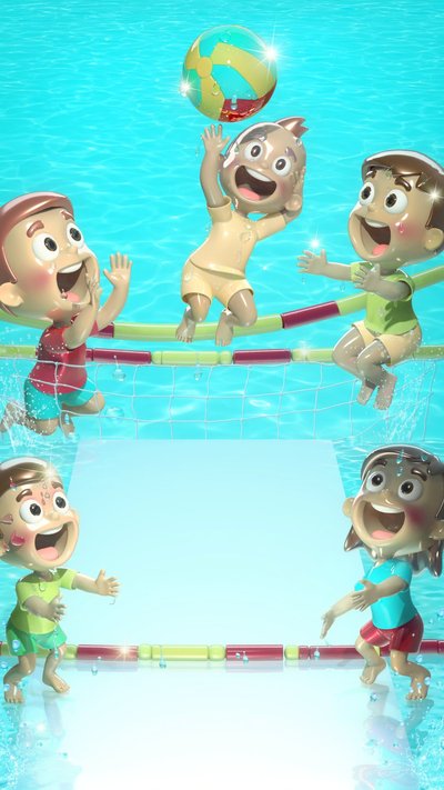 Pool Party invitation design pool-98