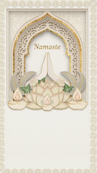 Puja invitation design puja-100