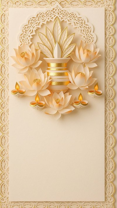 Puja invitation design puja-102