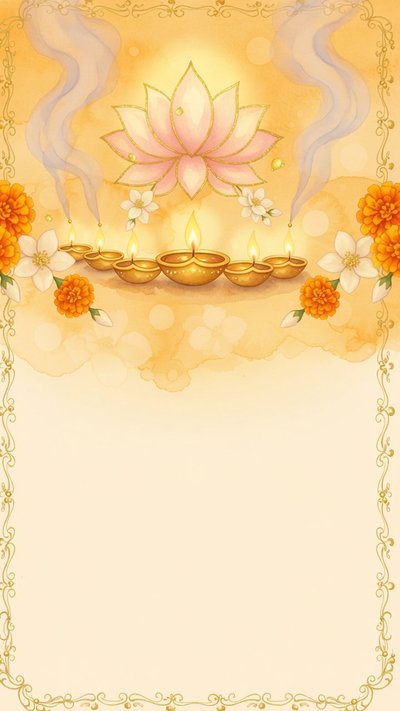 Puja invitation design puja-114