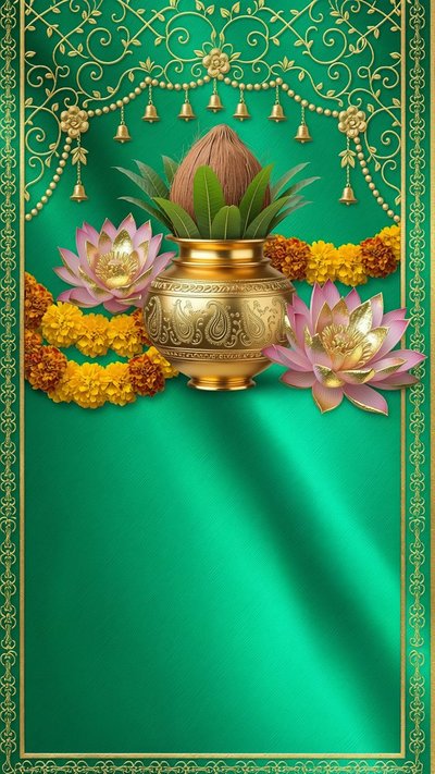 Puja invitation design puja-134