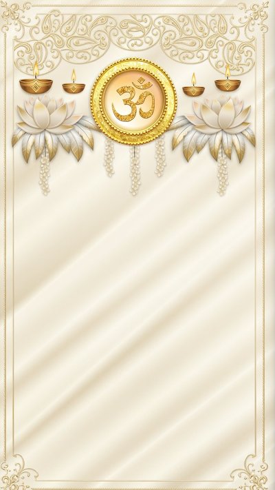 Puja invitation design puja-135