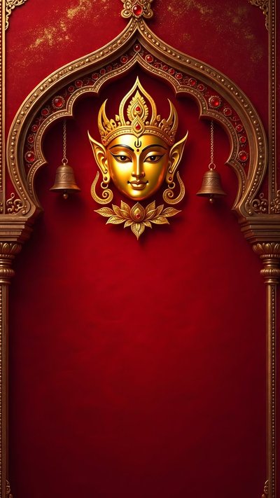 Puja invitation design puja-145