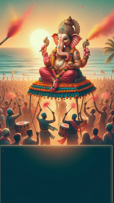 Puja invitation design puja-146