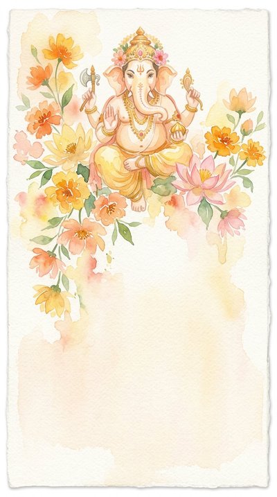 Puja invitation design puja-167