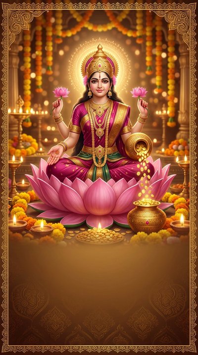 Puja invitation design puja-174