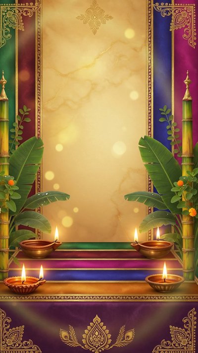 Puja invitation design puja-52