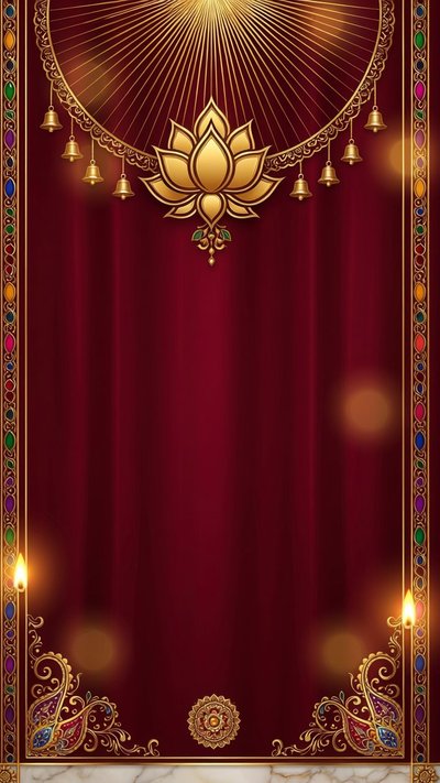 Puja invitation design puja-58