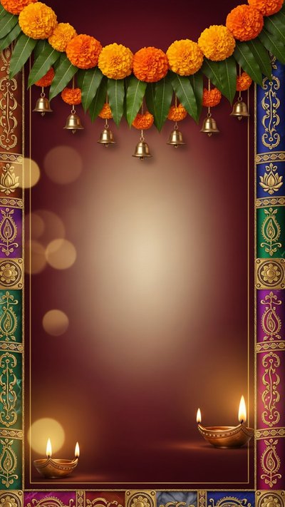 Puja invitation design puja-63