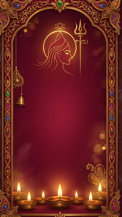 Puja invitation design puja-71