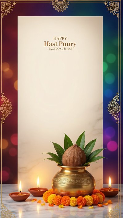 Puja invitation design puja-74