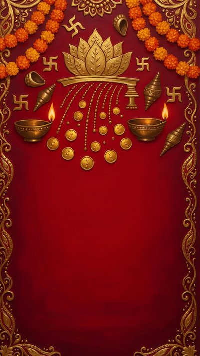 Puja invitation design puja-94