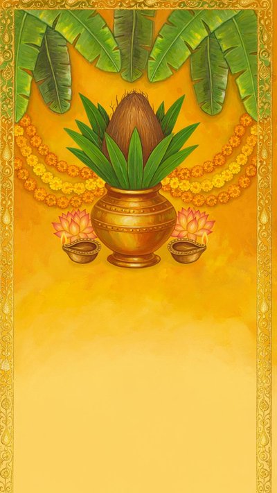 Puja invitation design puja-99